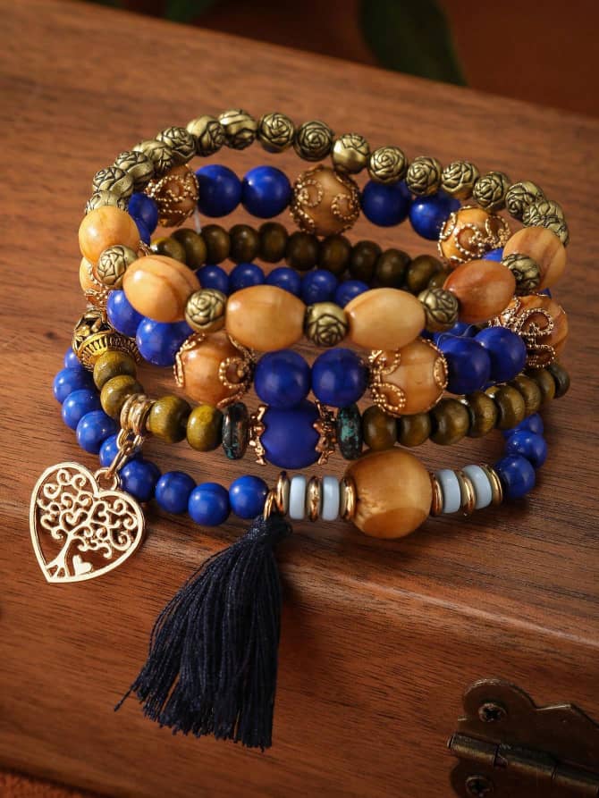 Bohemian Beaded Bracelet set