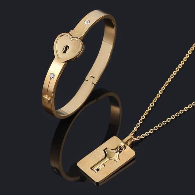 Lock & Key Couple Set