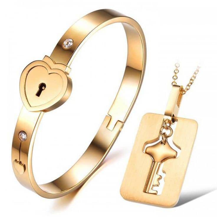 Lock & Key Couple Set