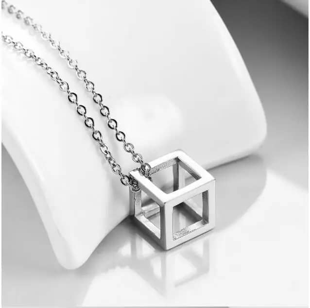 Geometric Pendant Necklace