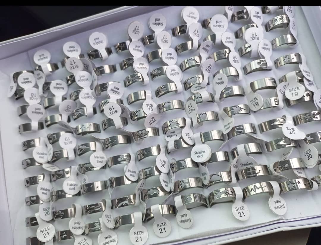 Hollow Silver Rings