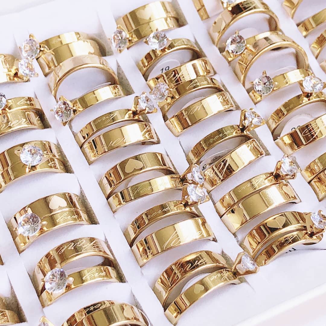 Gold Rings for couples