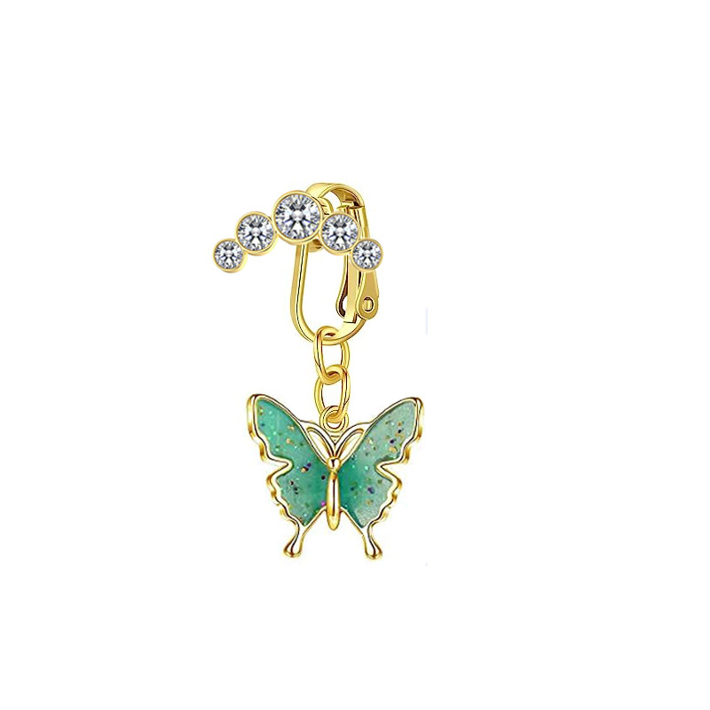 No piercing Navel pin (Clip on)