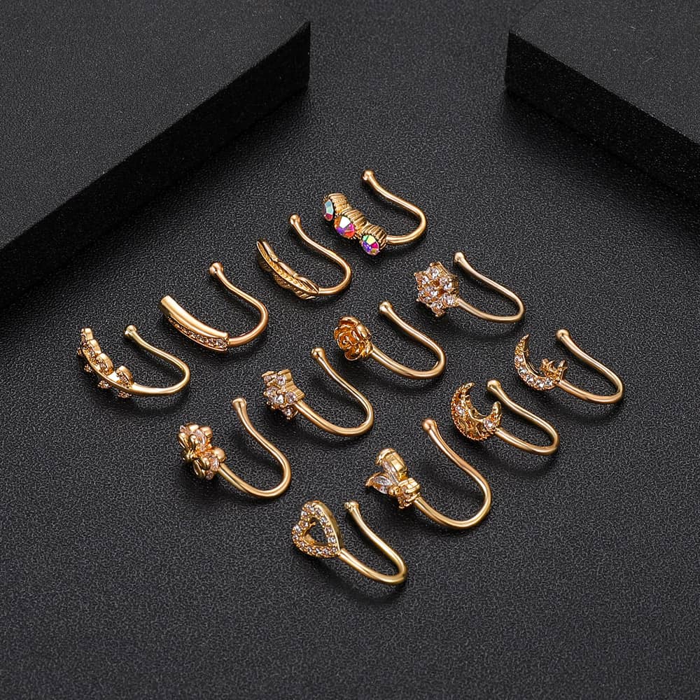 No Piercing Nose clip (price is per clip)