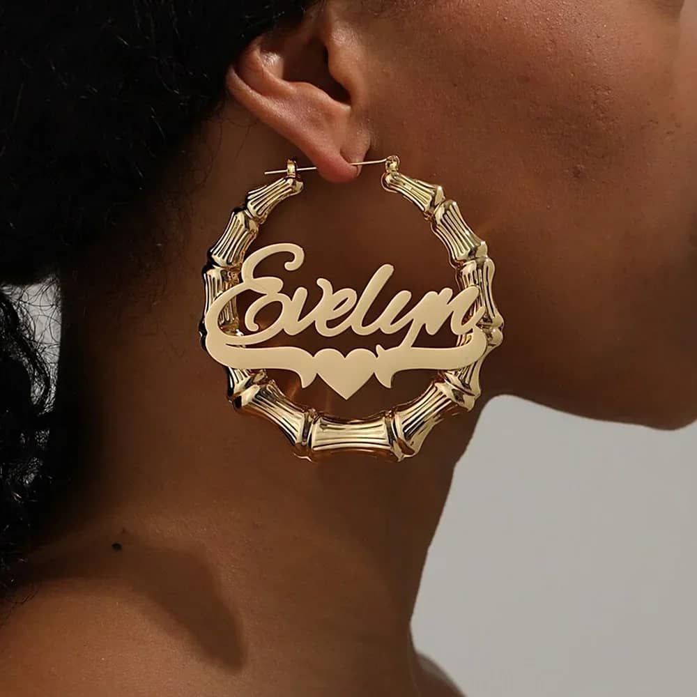 Opulent Hoop Custom Earrings
