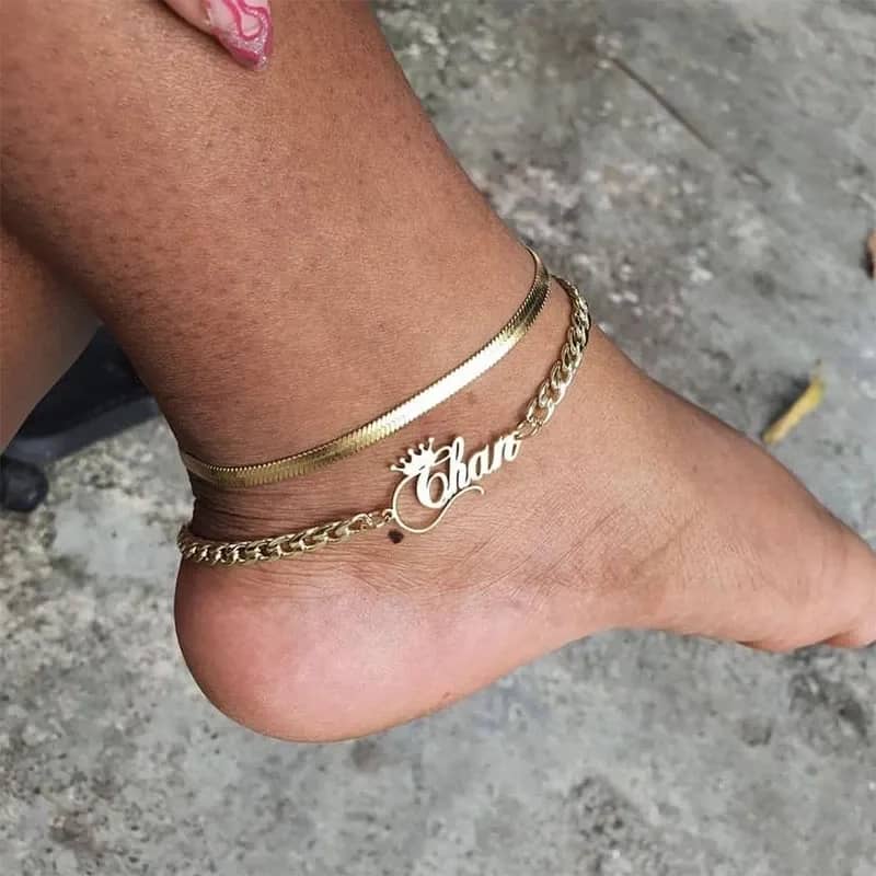 Dainty Custom Anklet 