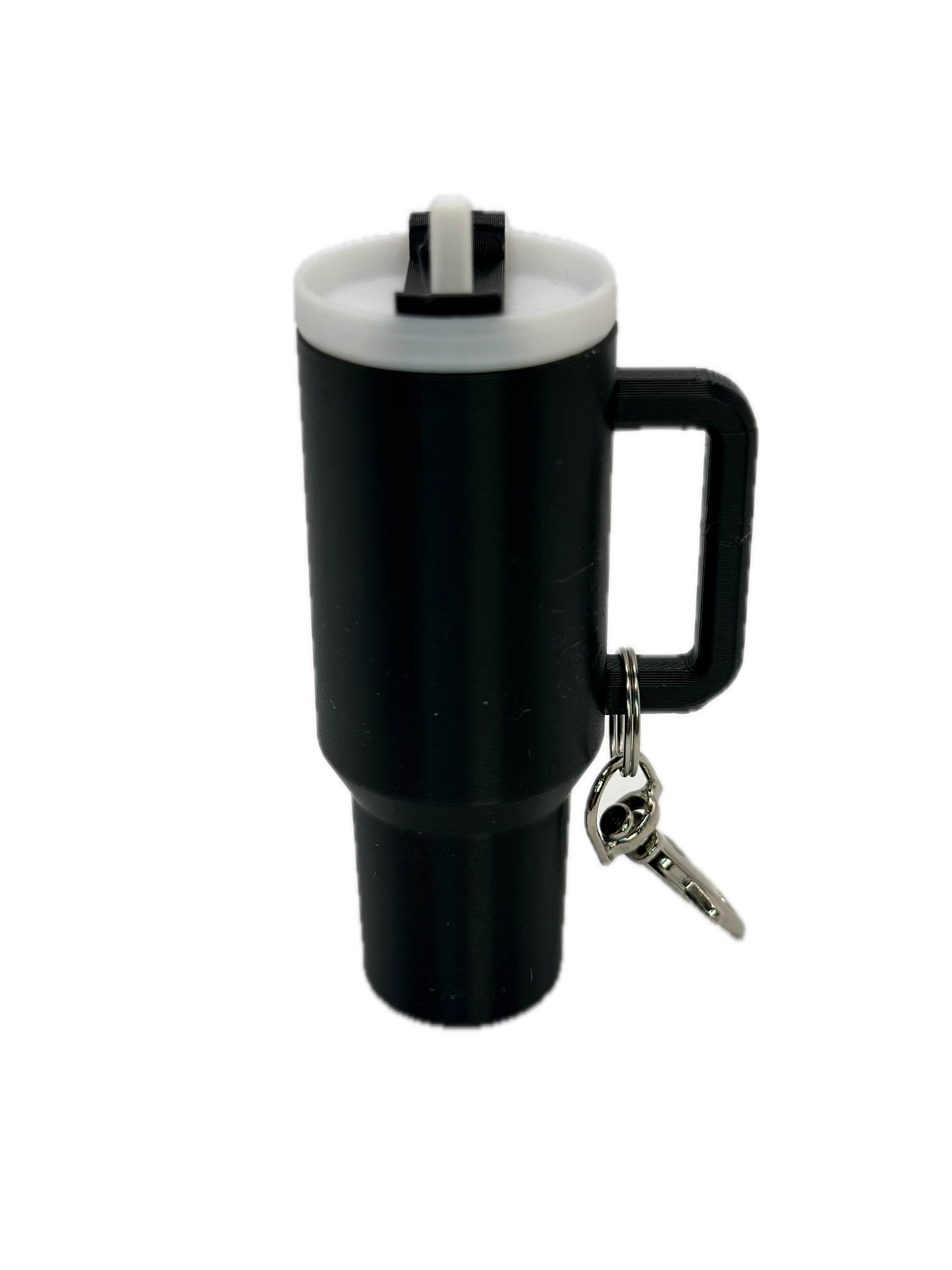 Tumbler Keychain with screw off lid