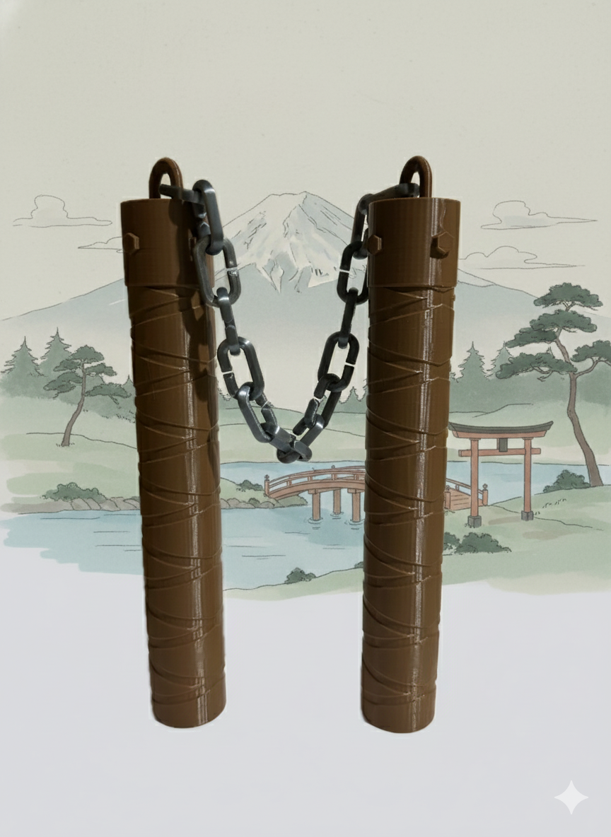 Prop Nunchuck - Paint Ready