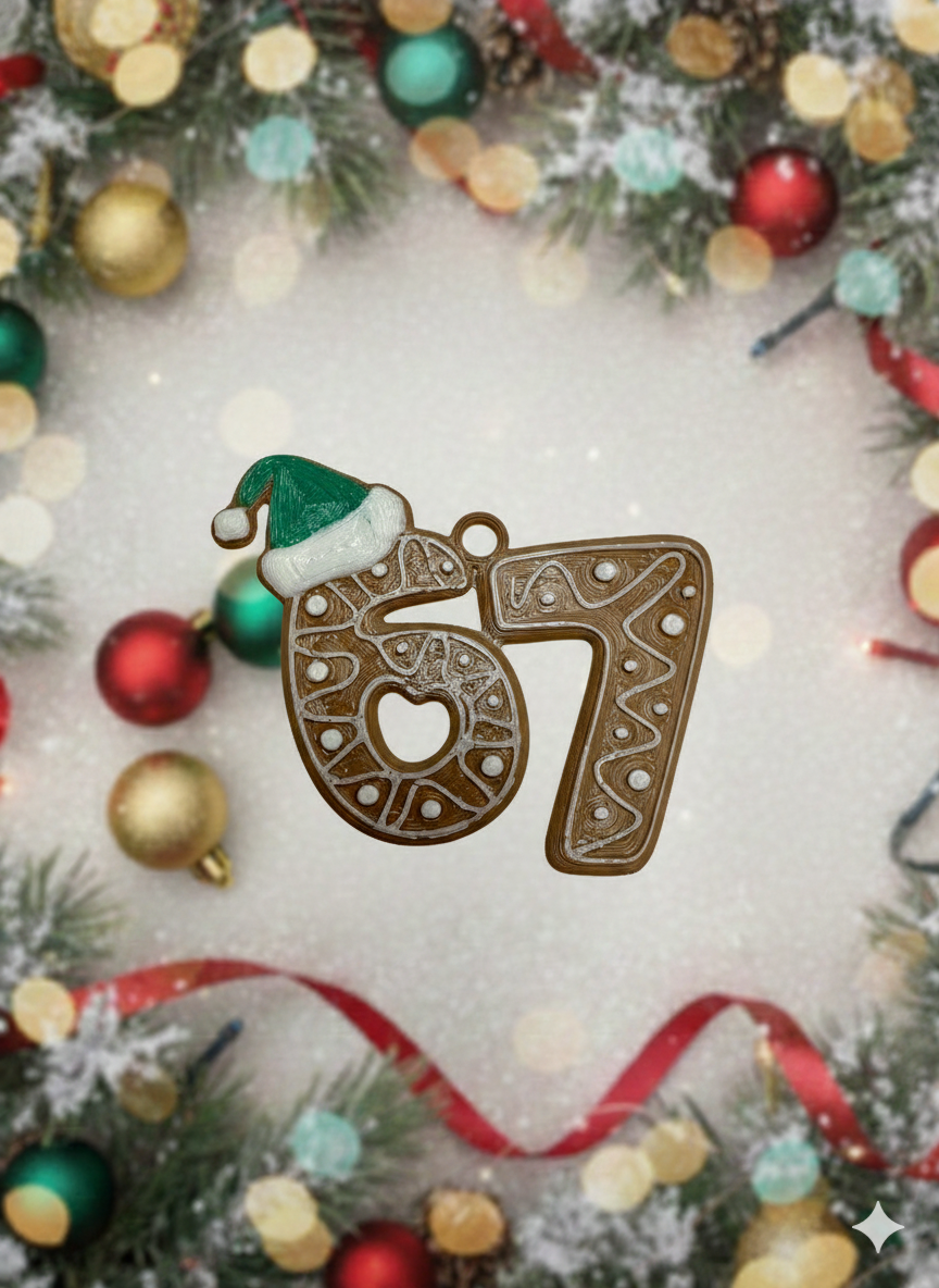 67 Gingerbread Ornament