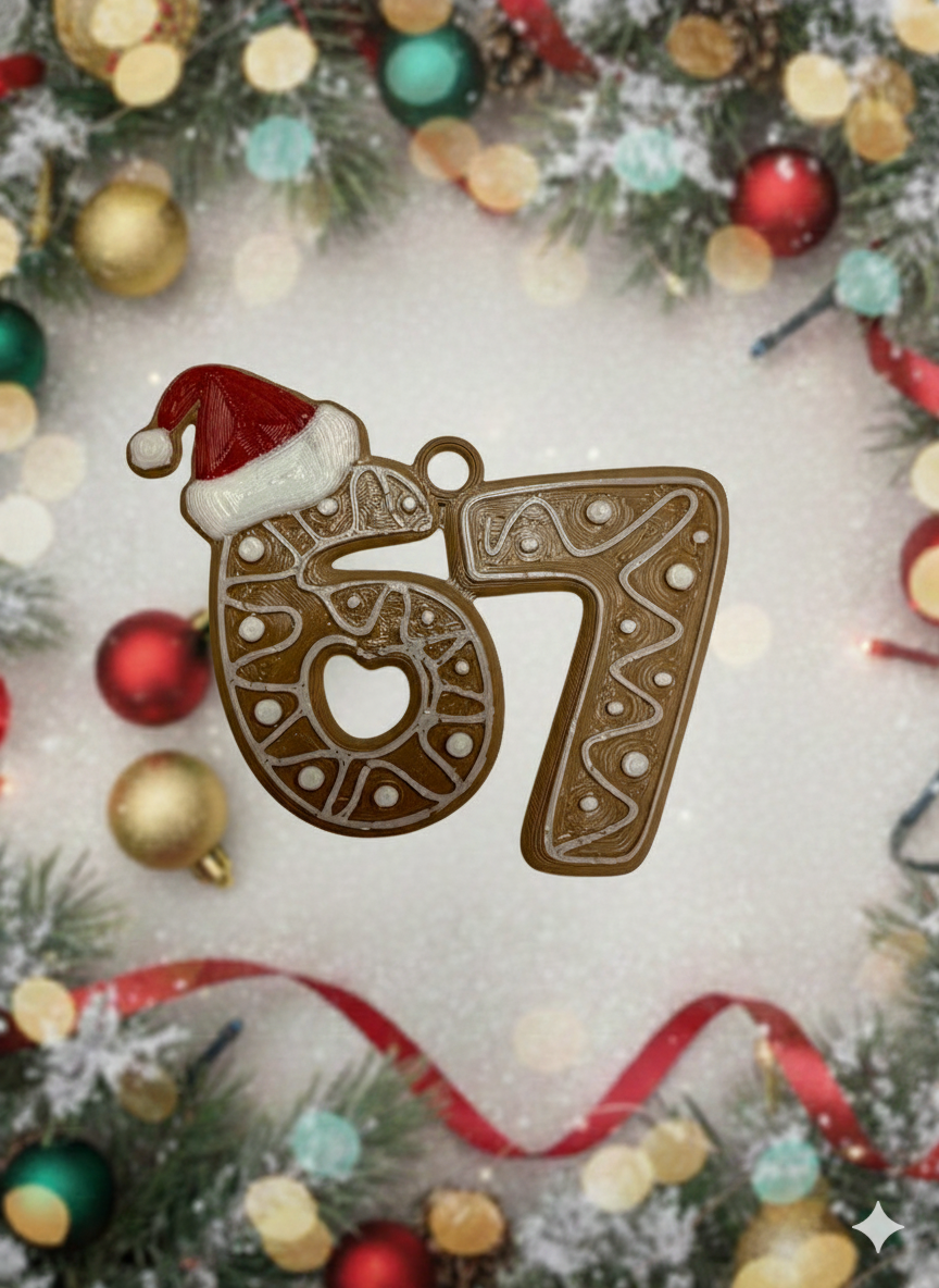 67 Gingerbread Ornament