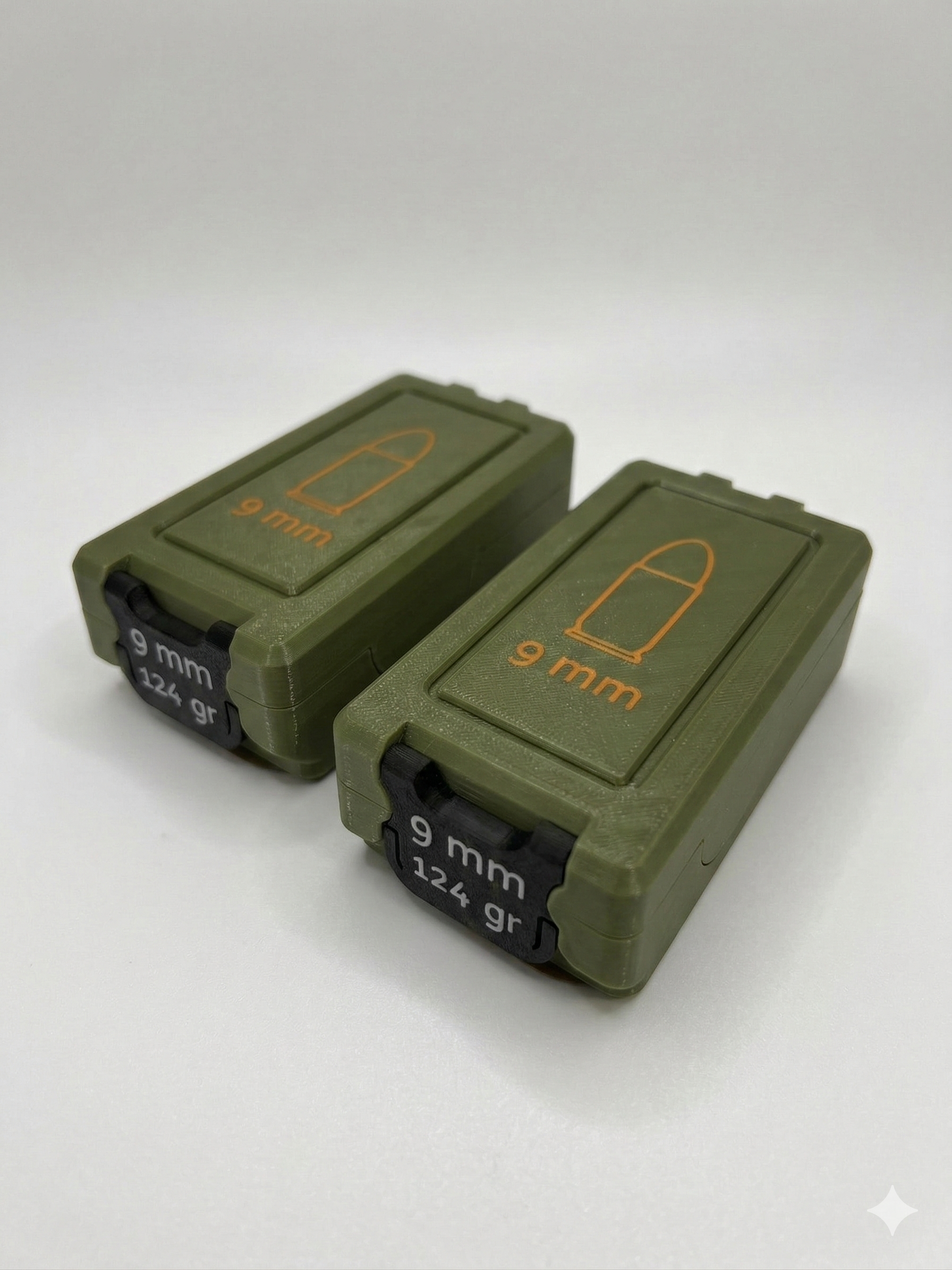 Snaplock 9mm 50 Count Ammo Box + Expanding Tray