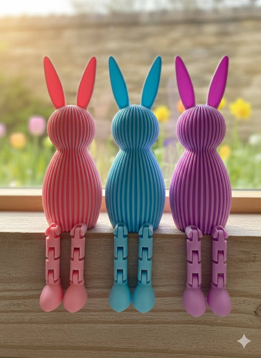 Easter Bunny with legs