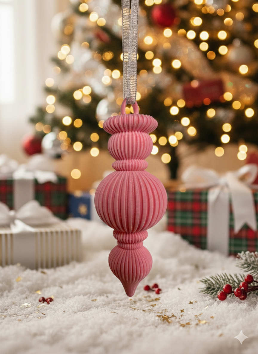 Christmas tree ornament Modern Christmas tree bauble