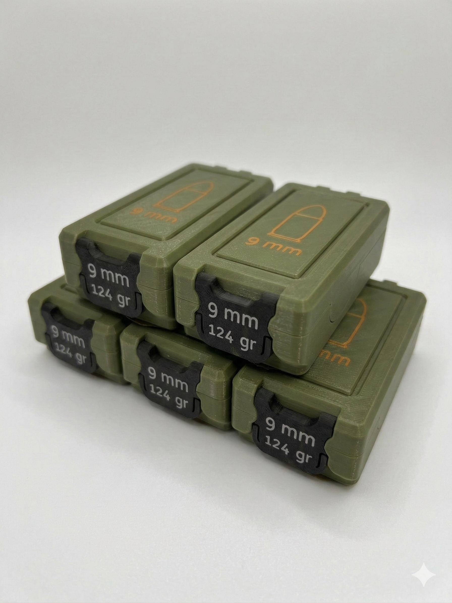 Snaplock 9mm 50 Count Ammo Box + Expanding Tray