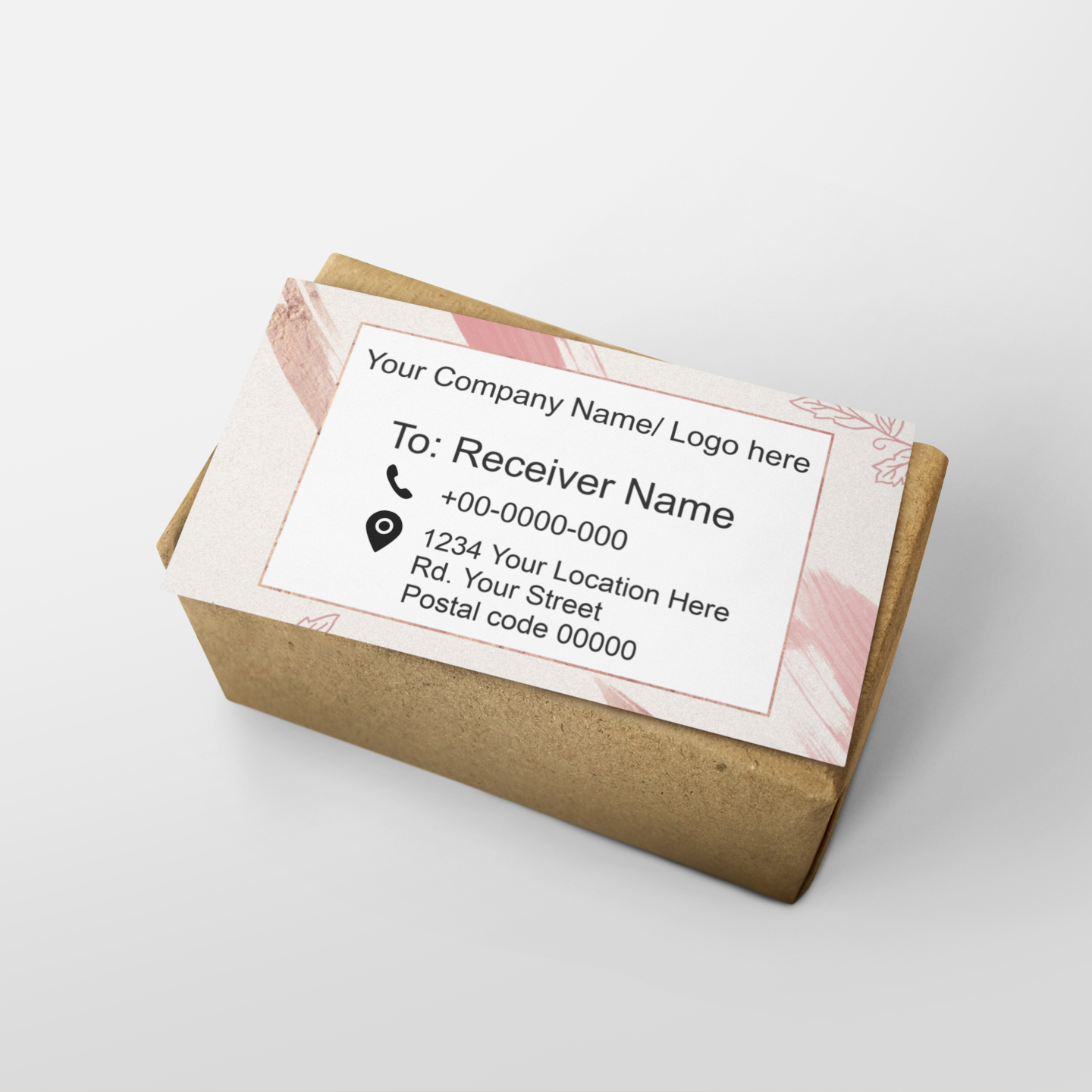 Custom Address label 