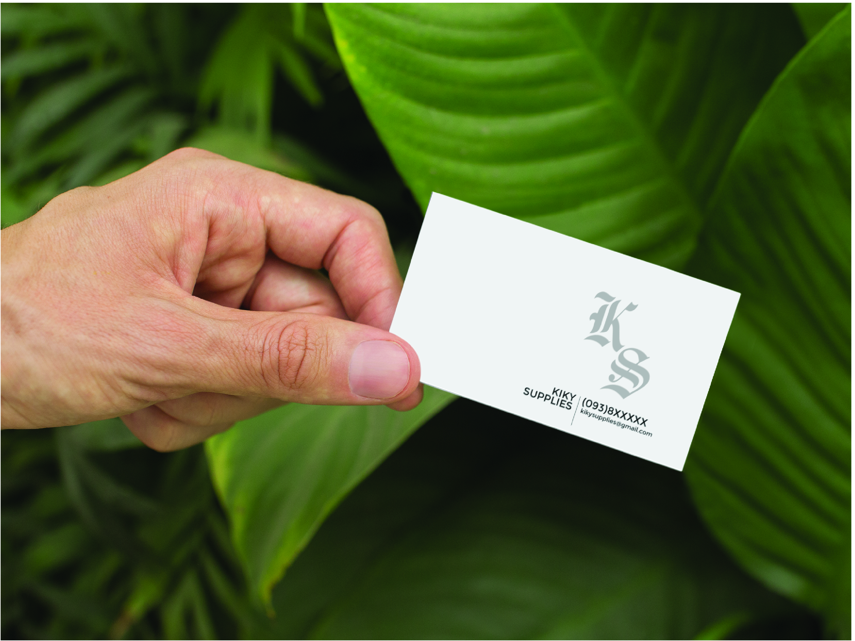 Business Card Embossed