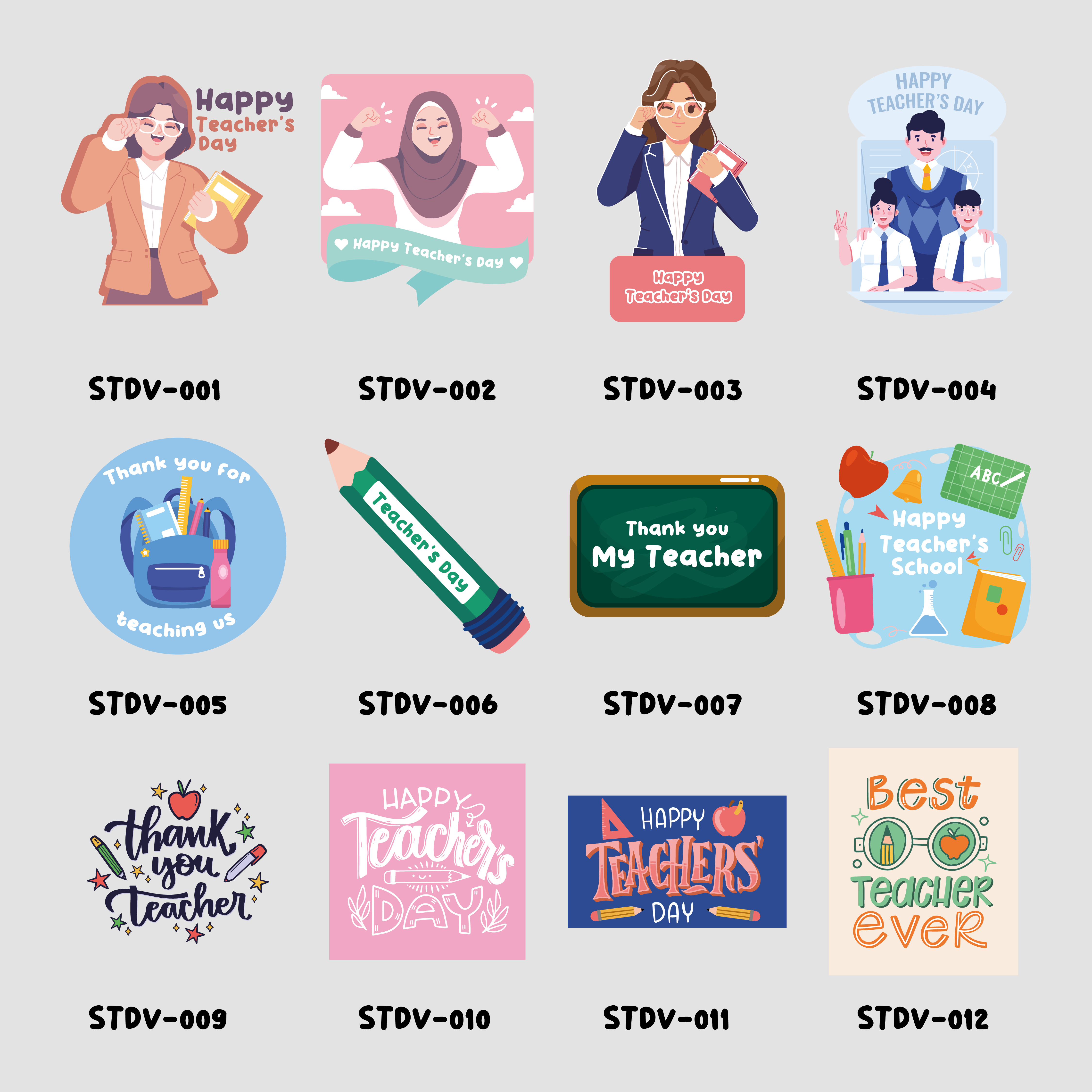 Teacher's Day Sticker