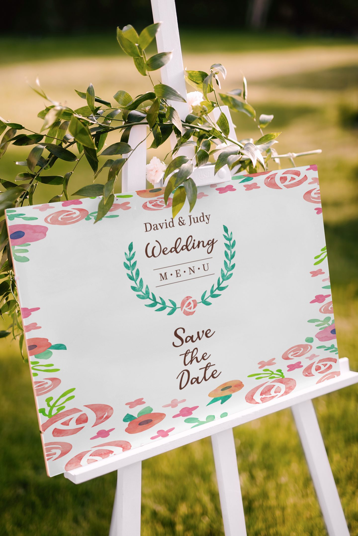 Wedding Sign Board