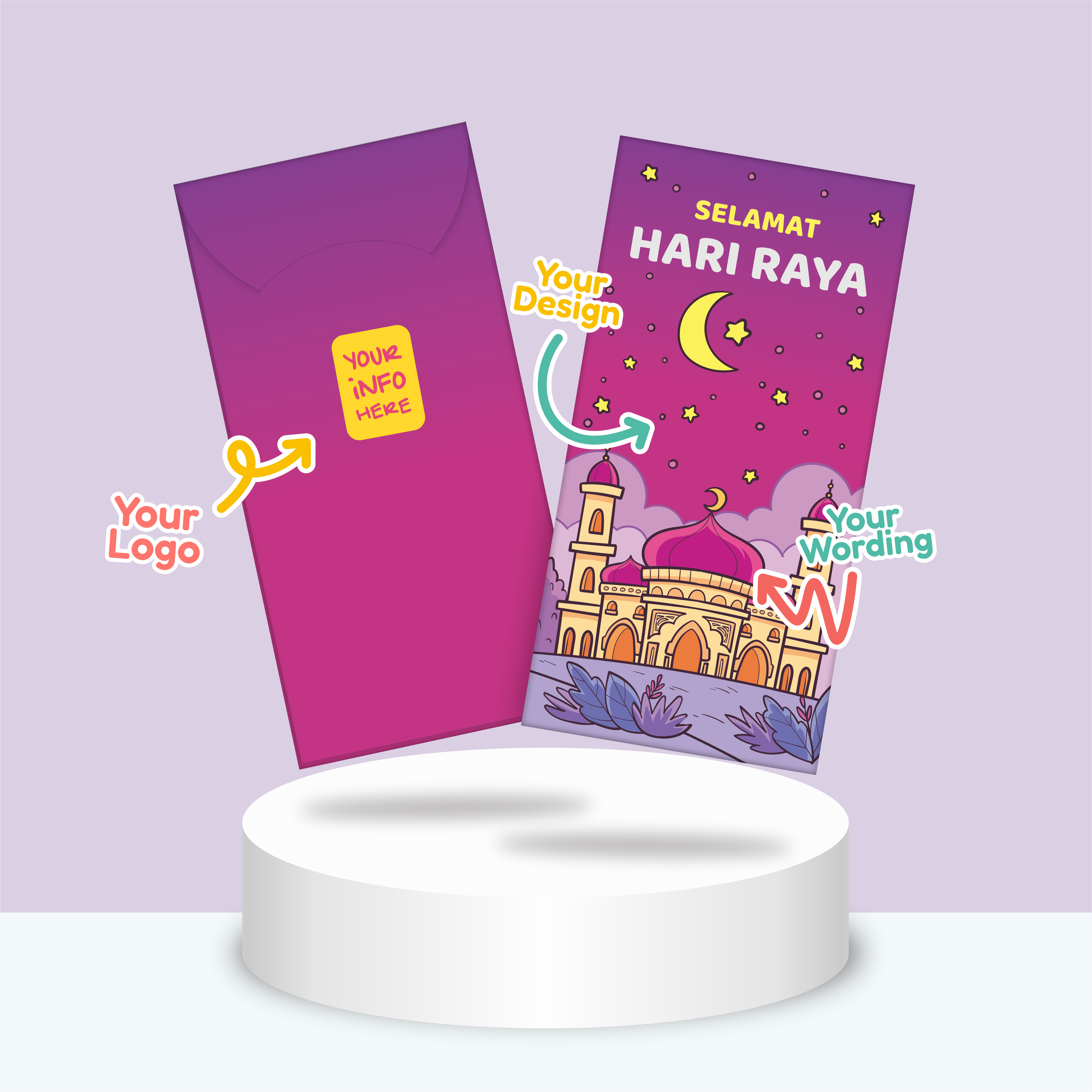 Sampul Raya Cartoon Theme
