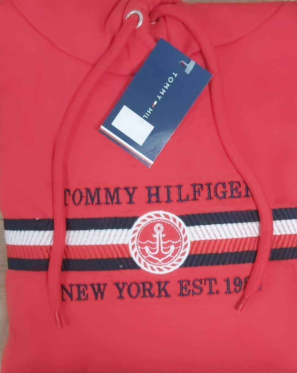Tommy Hilfiger Red Hoodie