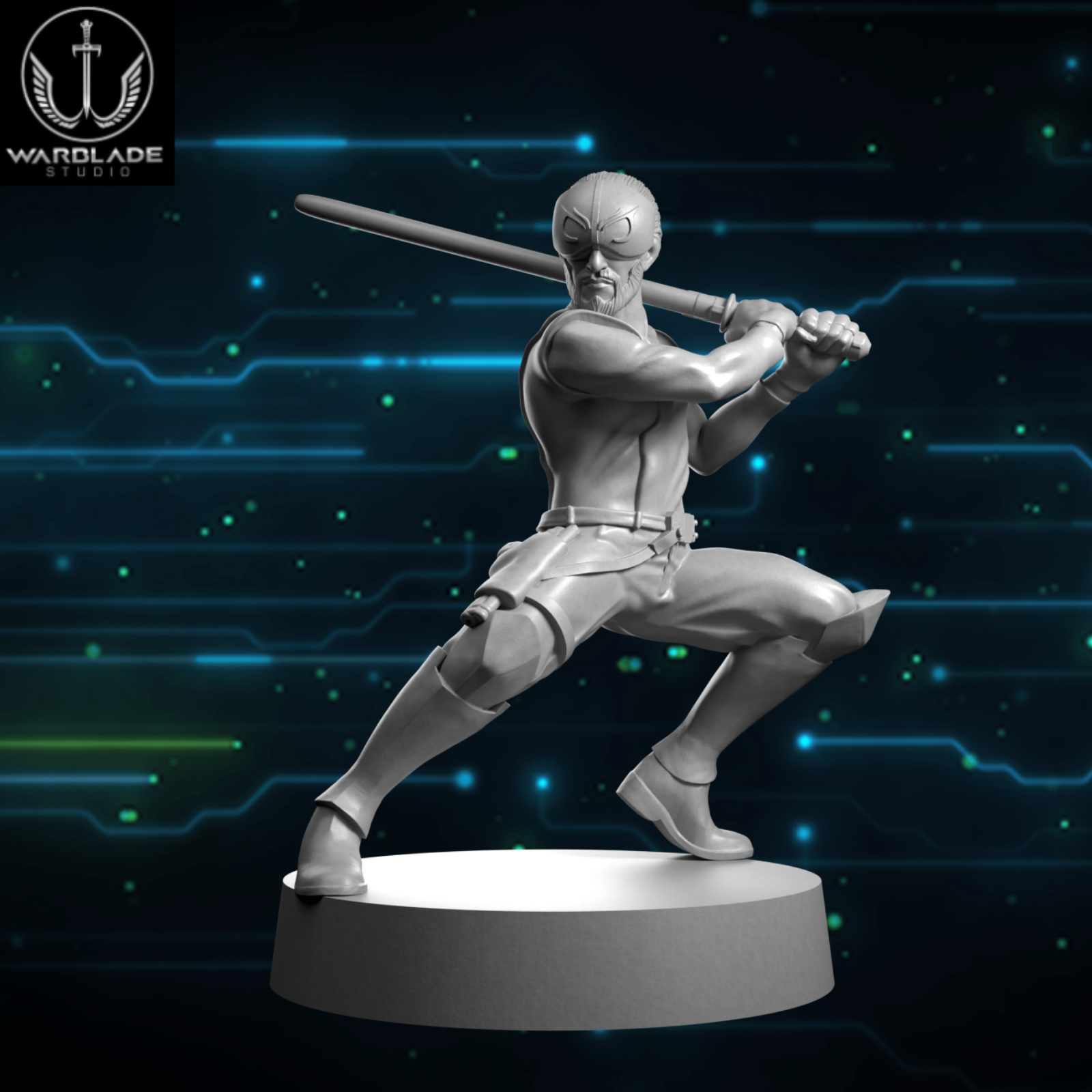 Kanan Jarrus Miniature For Star Wars Legion Game, Resin, SCIFI, Tabletop, RPG, Skirmish