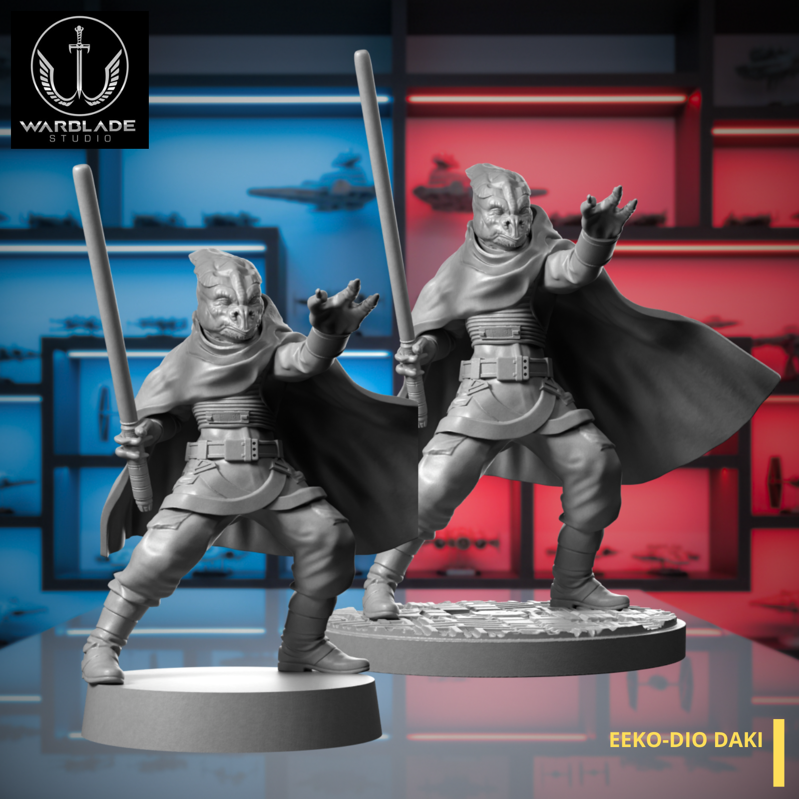 Eeko-Dio Daki Miniature For Star Wars Legion Game, Resin, SCIFI, Tabletop, RPG, Skirmish