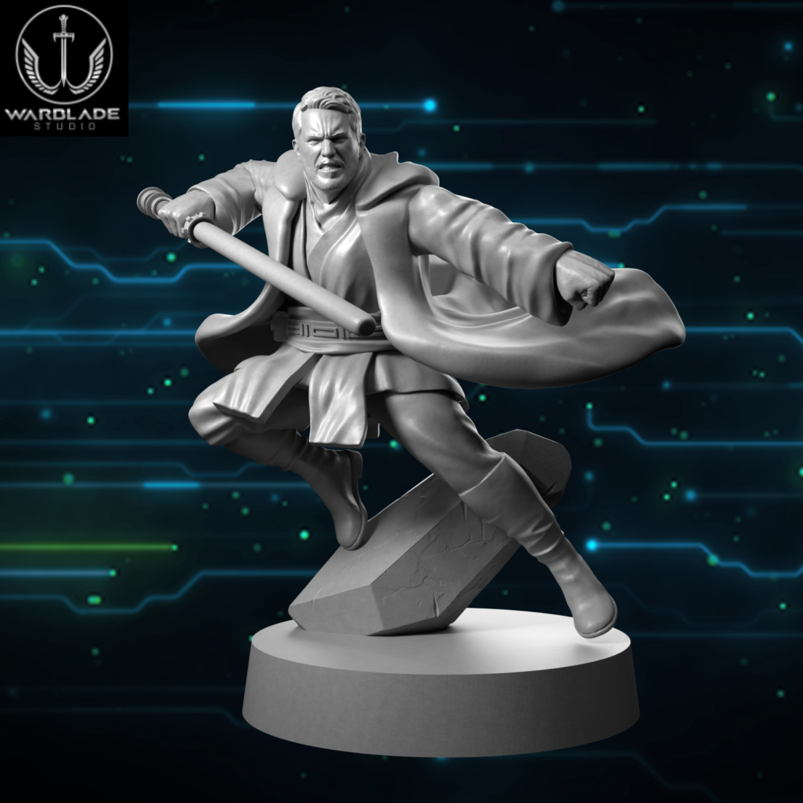 Kyle Katarn Miniature For Star Wars Legion Game, Resin, SCIFI, Tabletop, RPG, Skirmish