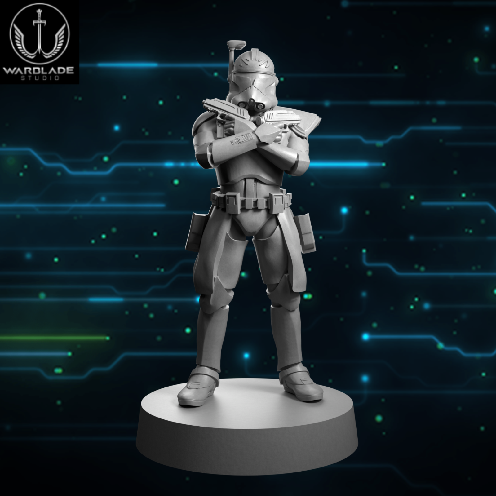 Rex Miniature For Star Wars Legion Game, Resin, SCIFI, Tabletop, RPG, Skirmish