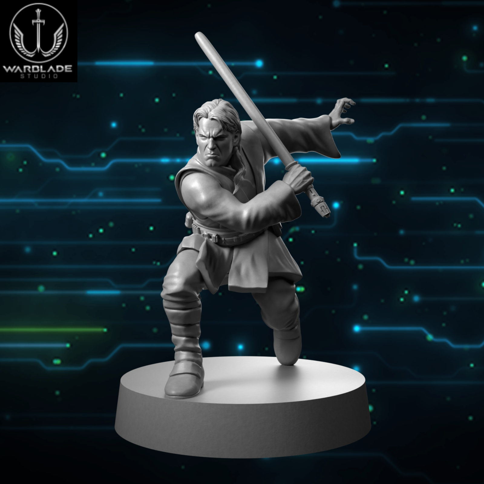 Zekk Miniature For Star Wars Shatterpoint Game, Resin, SCIFI, Tabletop, RPG, Skirmish