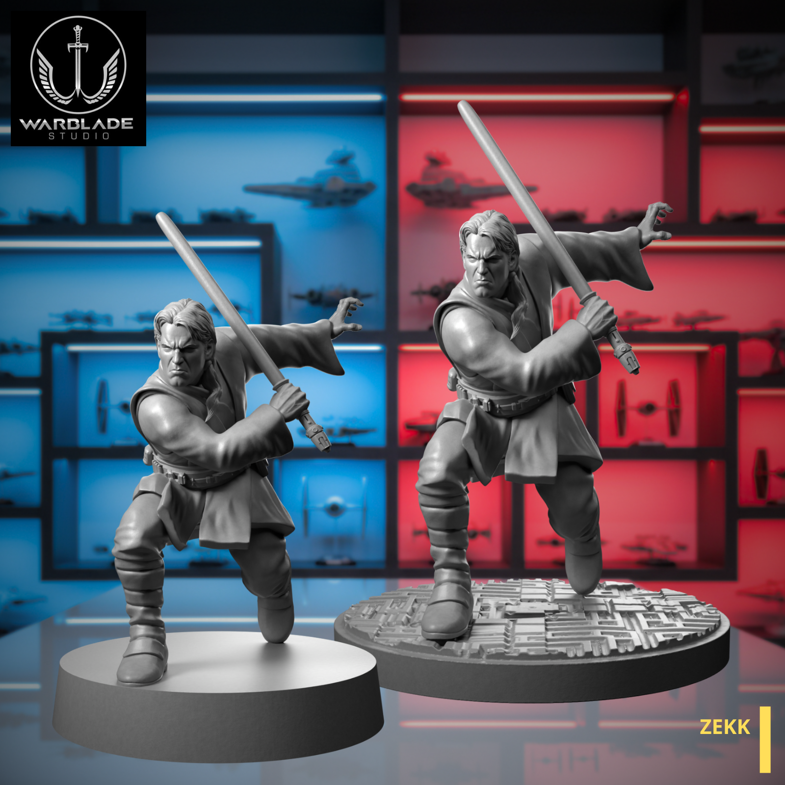 Zekk Miniature For Star Wars Shatterpoint Game, Resin, SCIFI, Tabletop, RPG, Skirmish