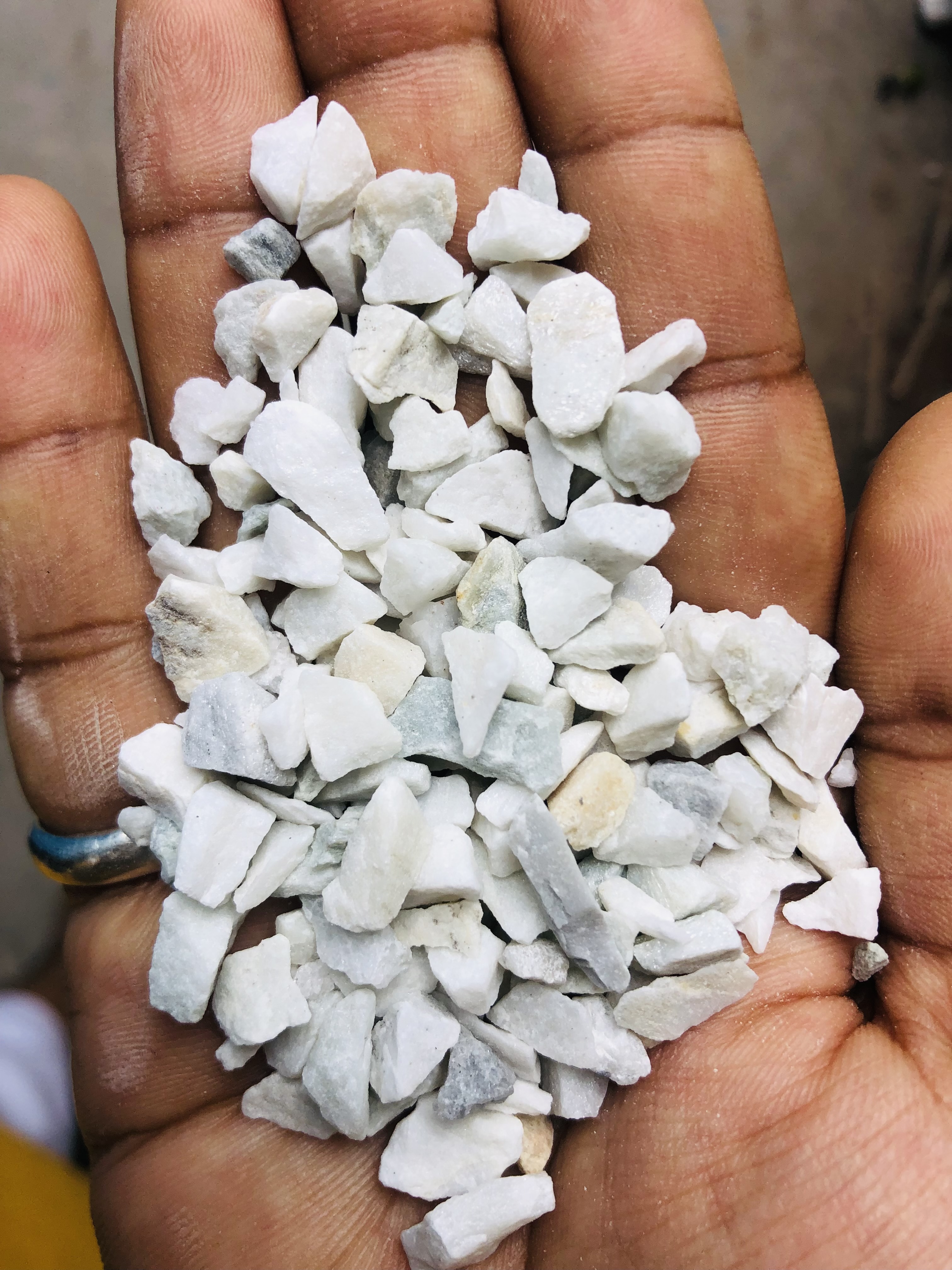 ভুটানি সাদা পাথরের দানা 