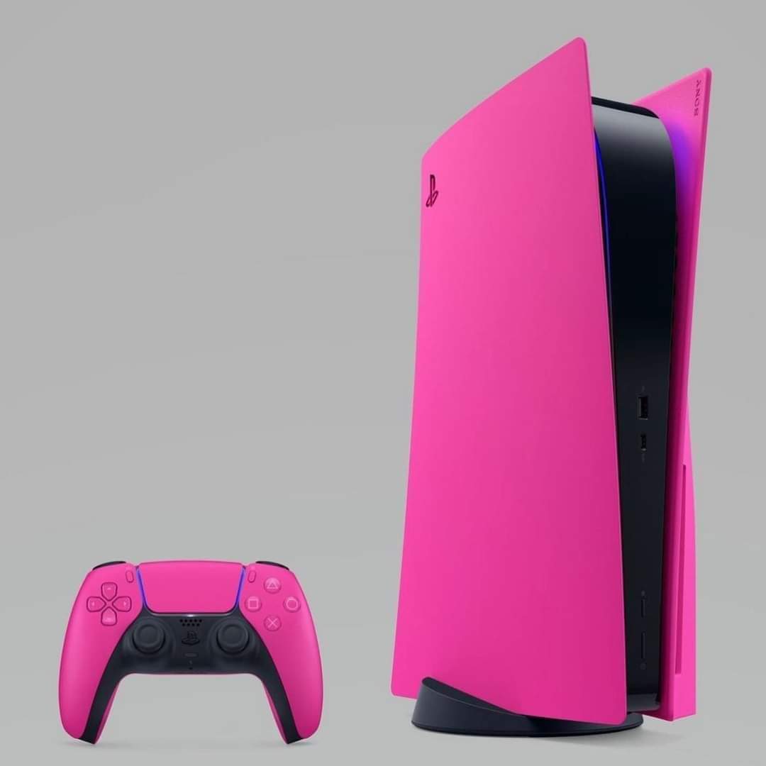 Custom Pink PlayStation 5