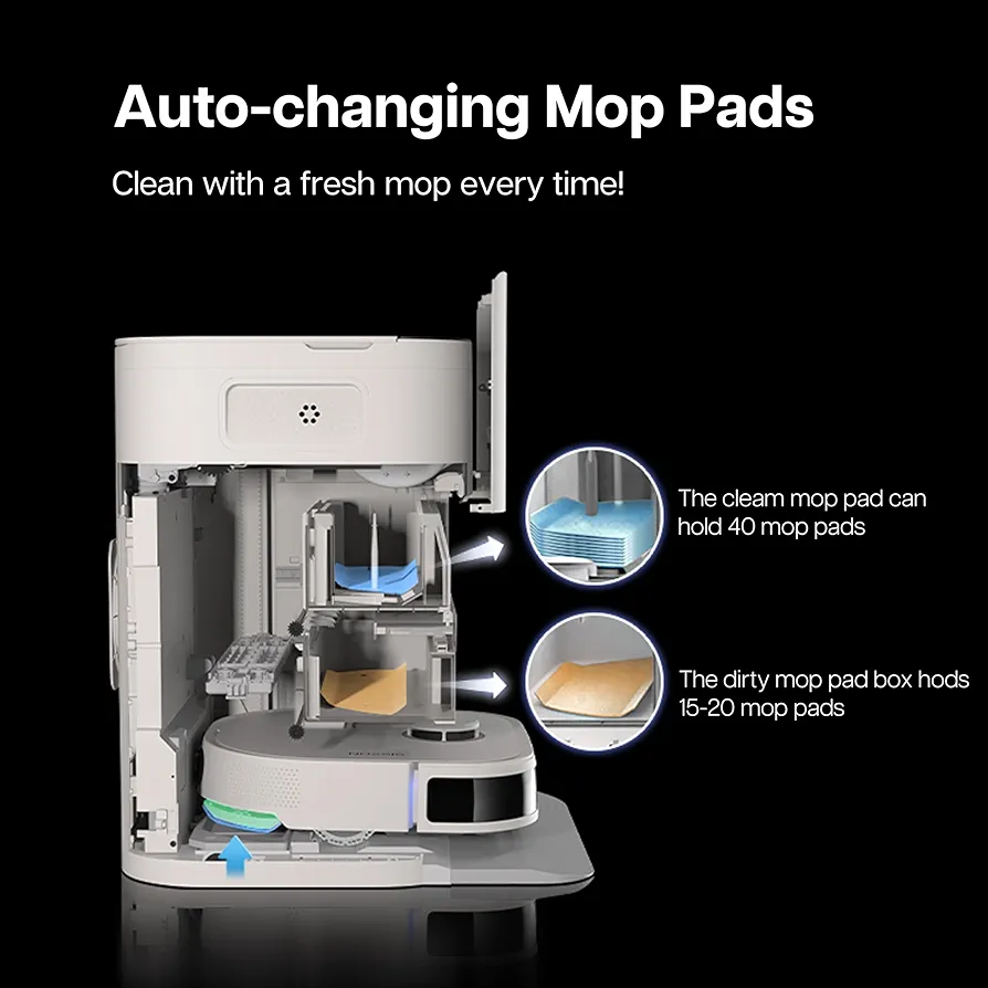 NOESIS Florio 2in1 Smart combo Robot Vacuum Cleaner