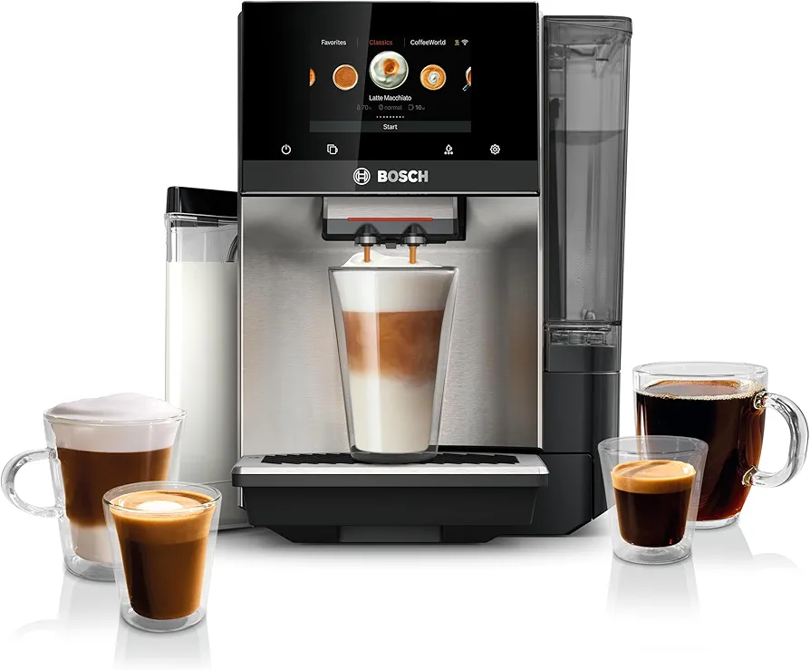 Bosch TQU60703 800 Series VeroCafe Fully Automatic Espresso Machine with Home Connect