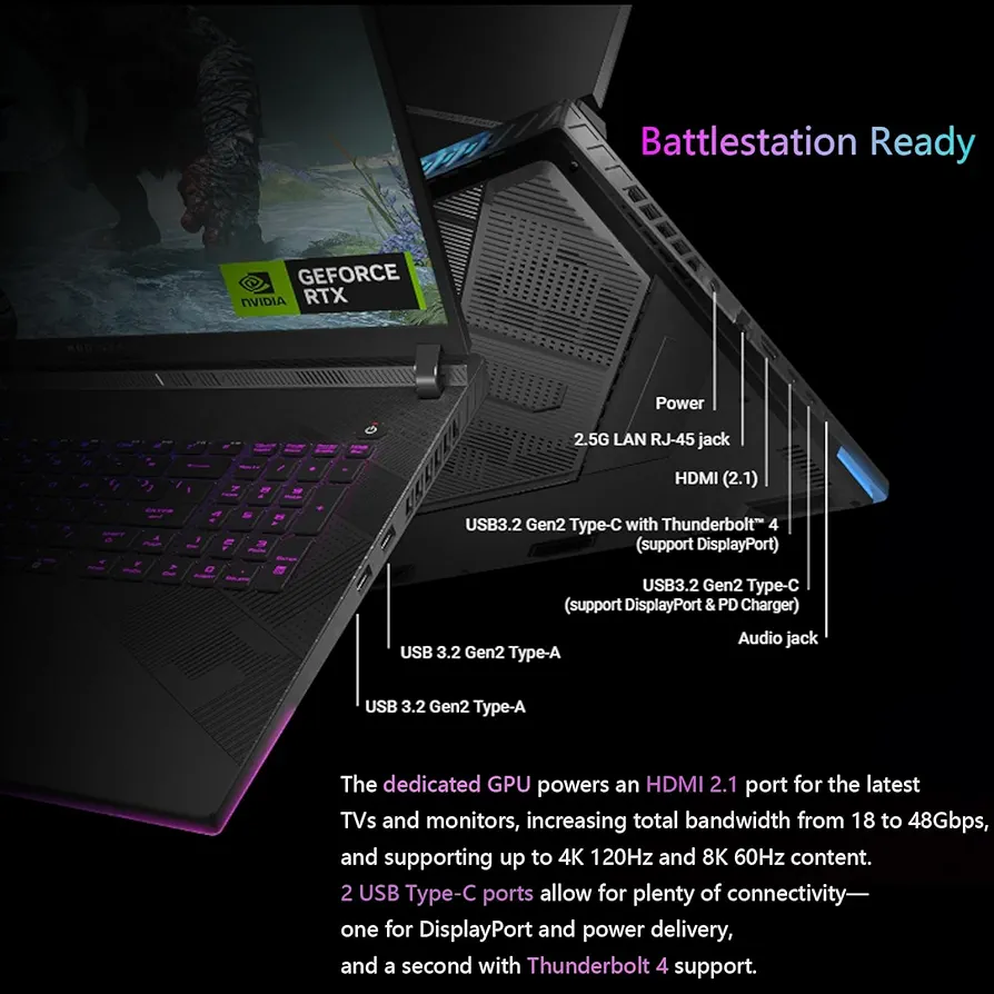 ASUS ROG Strix G18 Gaming Laptop, 18" 