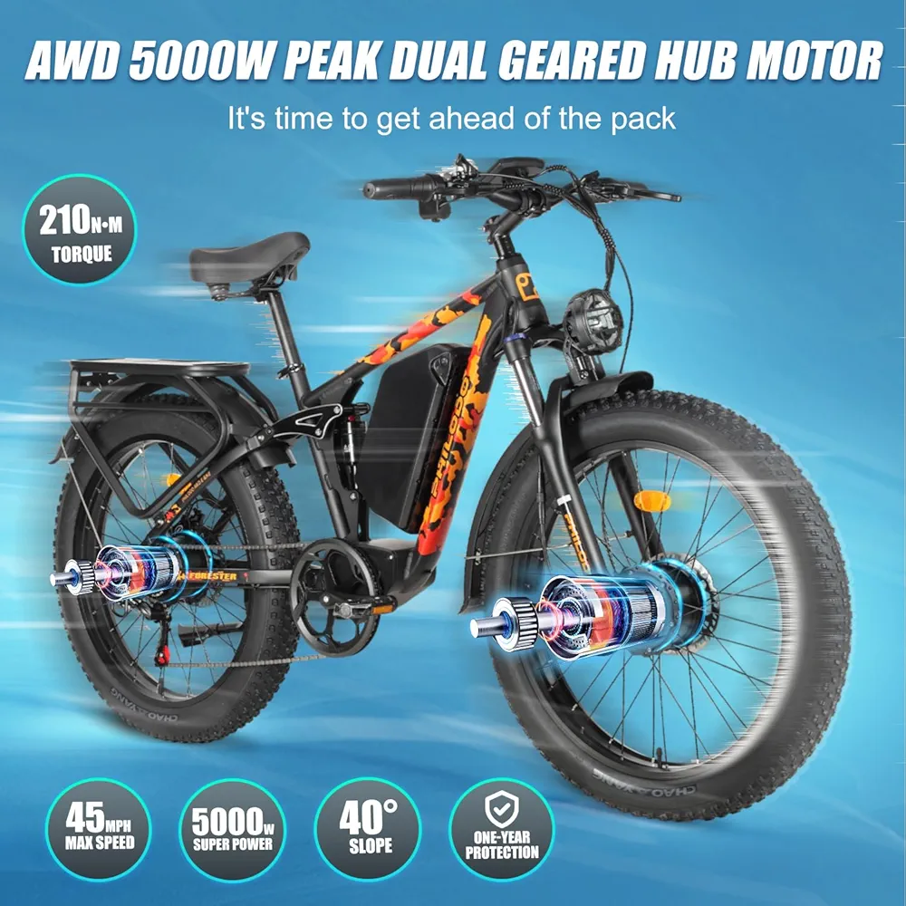 Philodo Electric Mountain Bicycle