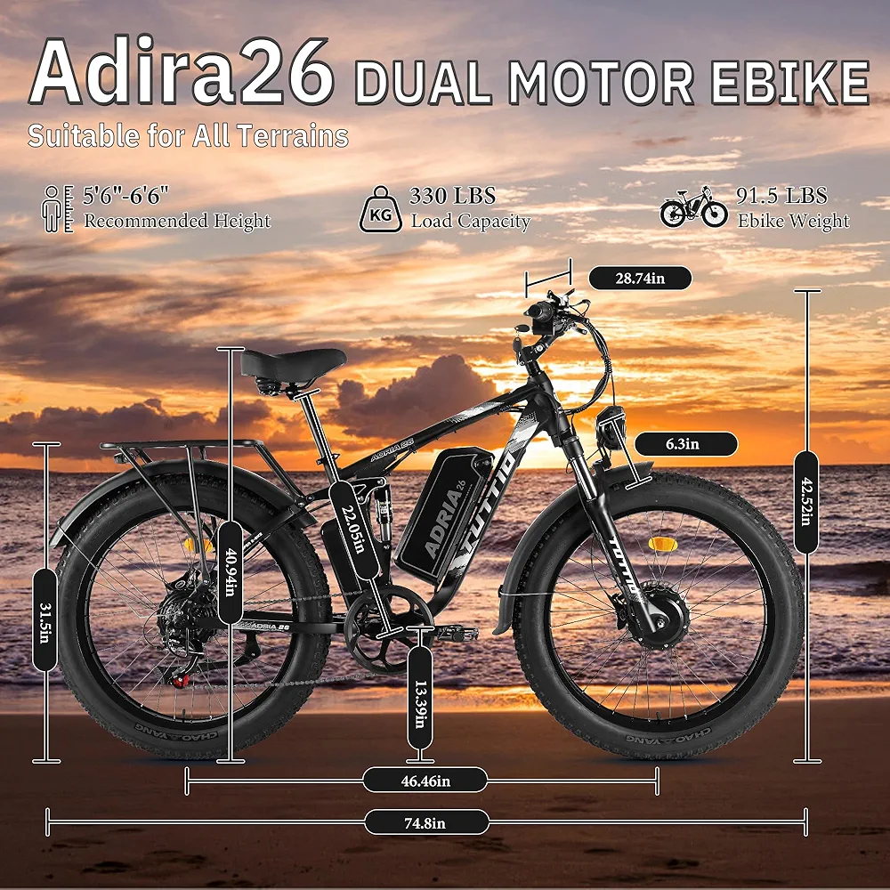 Peak 5000W Electric Bike
