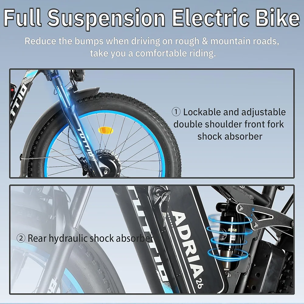 Electric Fat Tire Bike