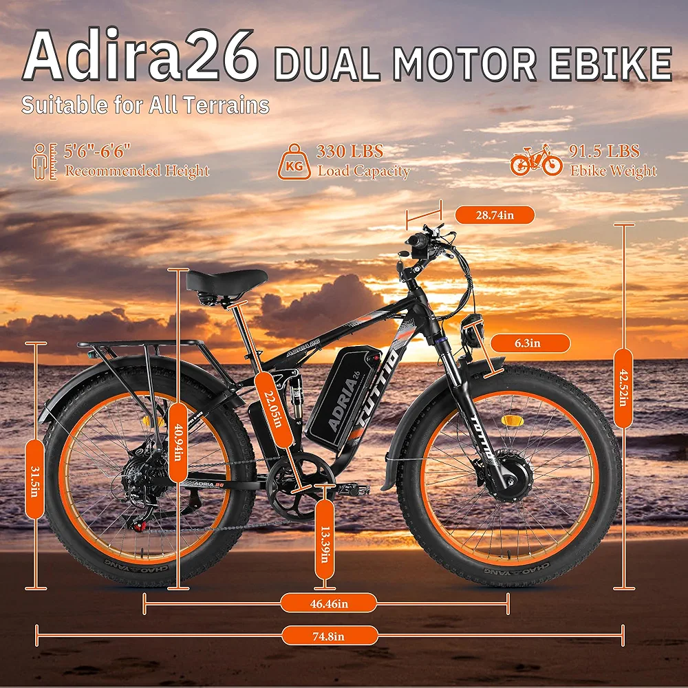 Peak 5000W Electric Bike