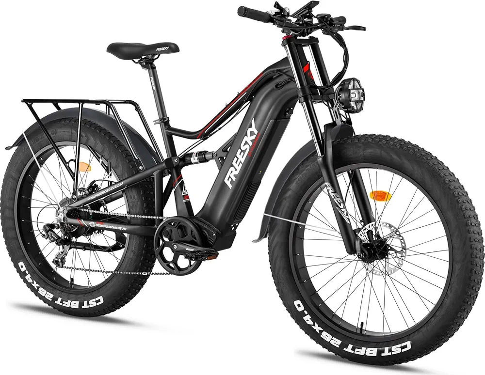 Freesky Electric Fat Tire Bike