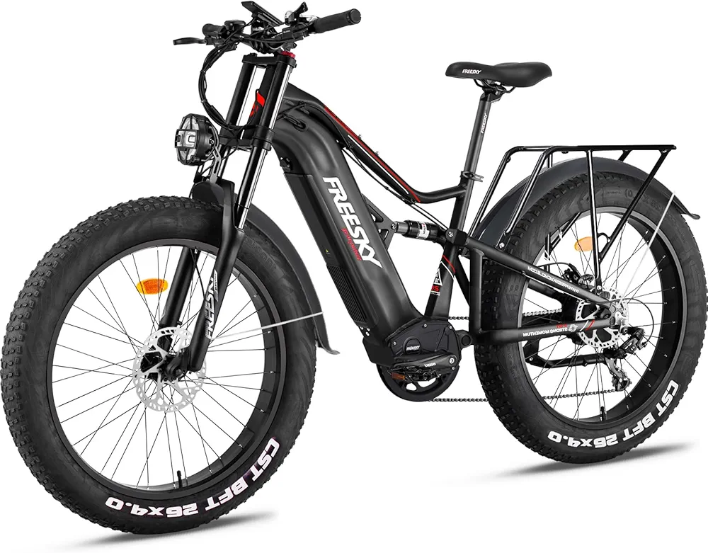 Freesky Electric Fat Tire Bike