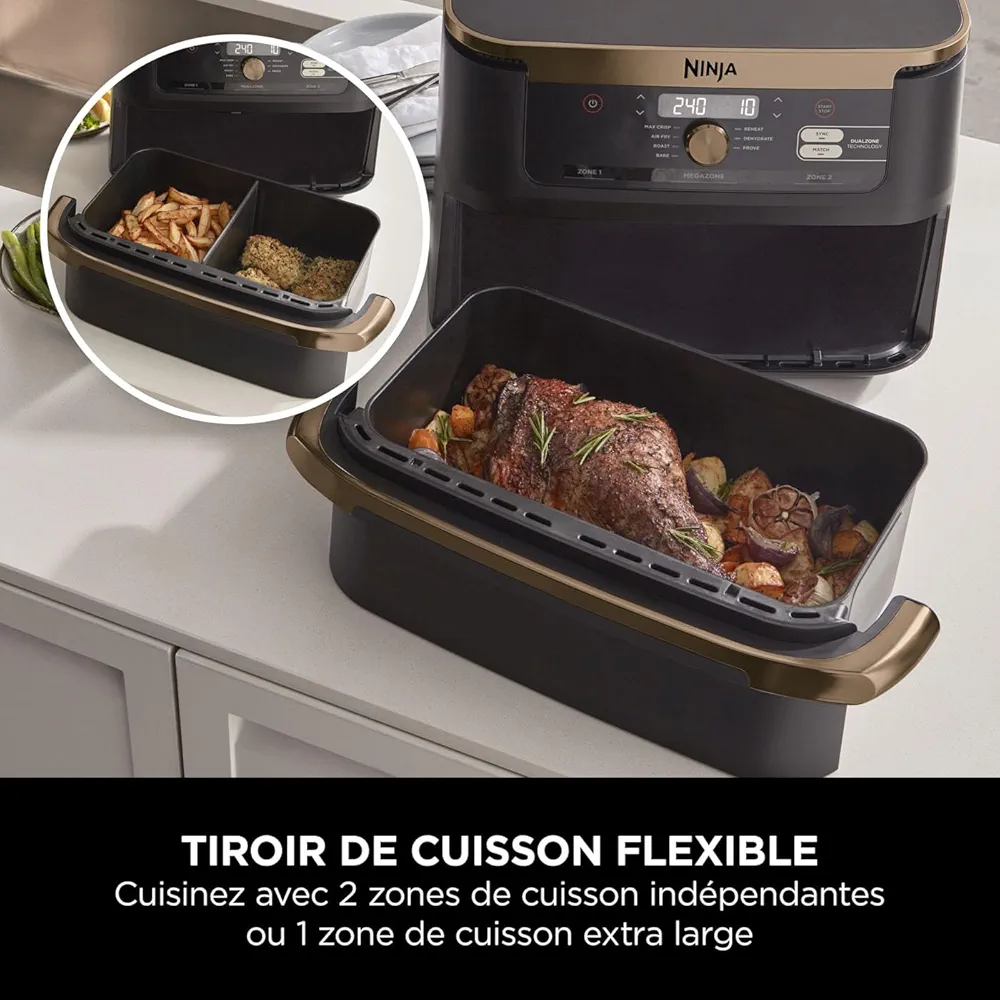 NINJA Foodi FlexDrawer Air Fryer, Dual Zone 