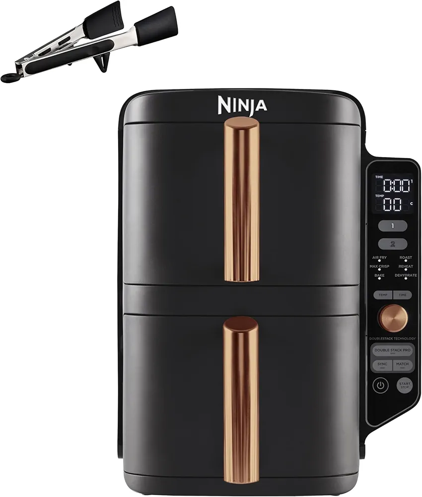 NINJA Double Stack XL Air Fryer, Oil Free Deep Fryer