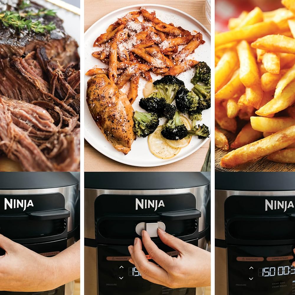 Ninja Foodi MAX Air Fryer Multicooker, Smart Lid
