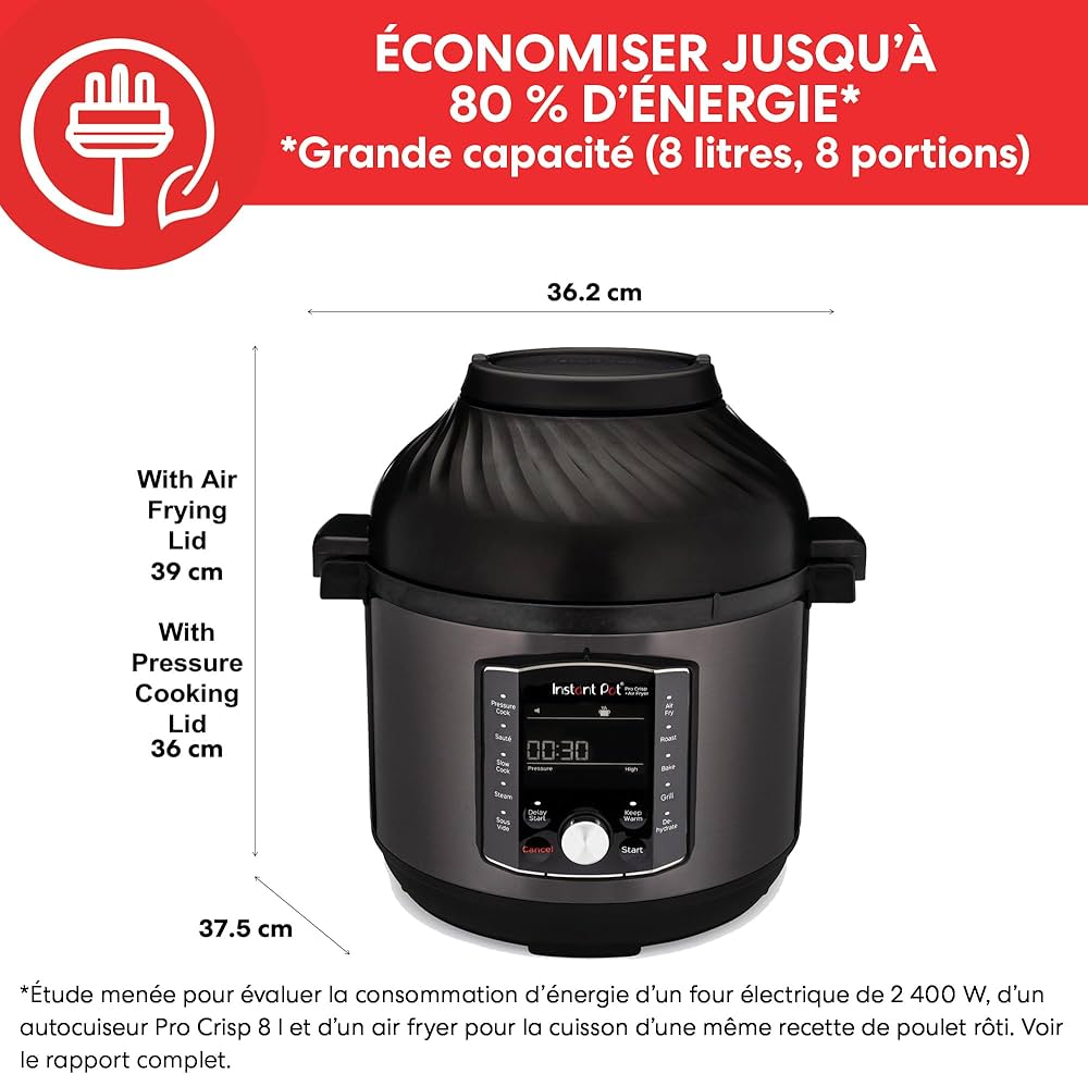 Instant Pot Pro Crisp 8L Multi-Cooker