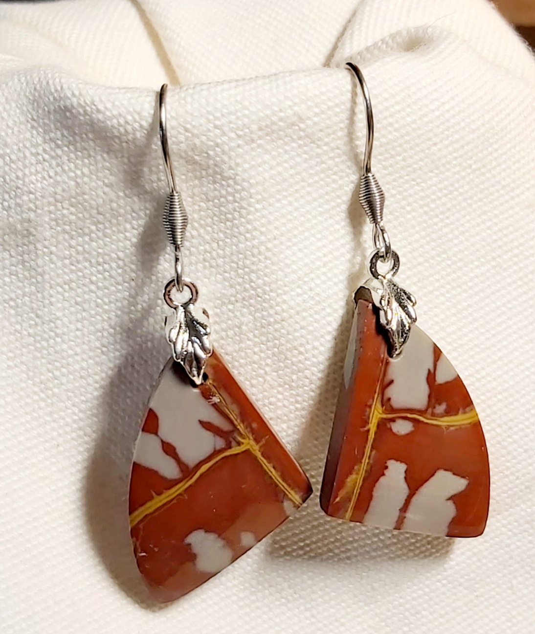 Boucles d'oreilles en Jaspe Noreena