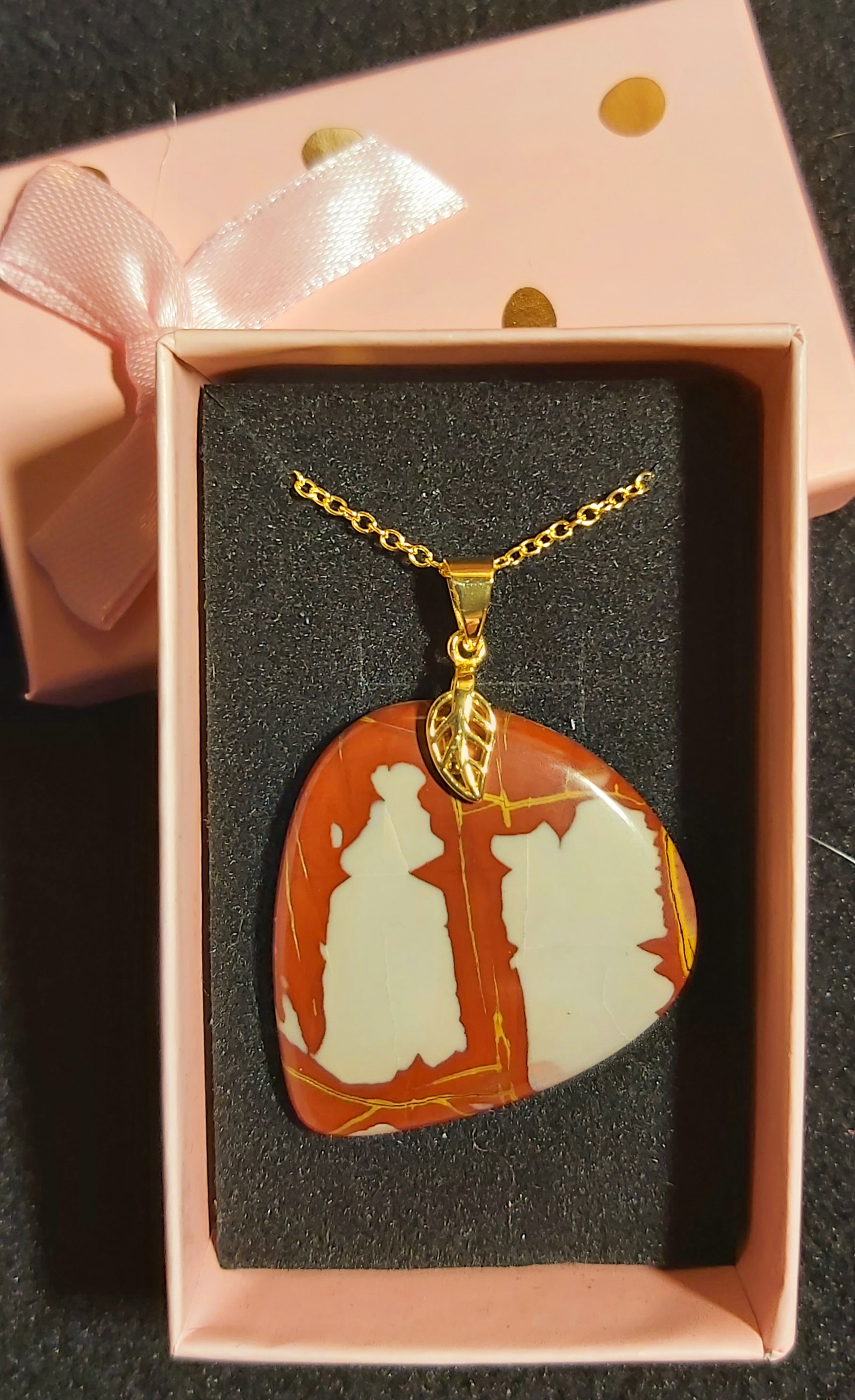 pendentif en jaspe Noreena