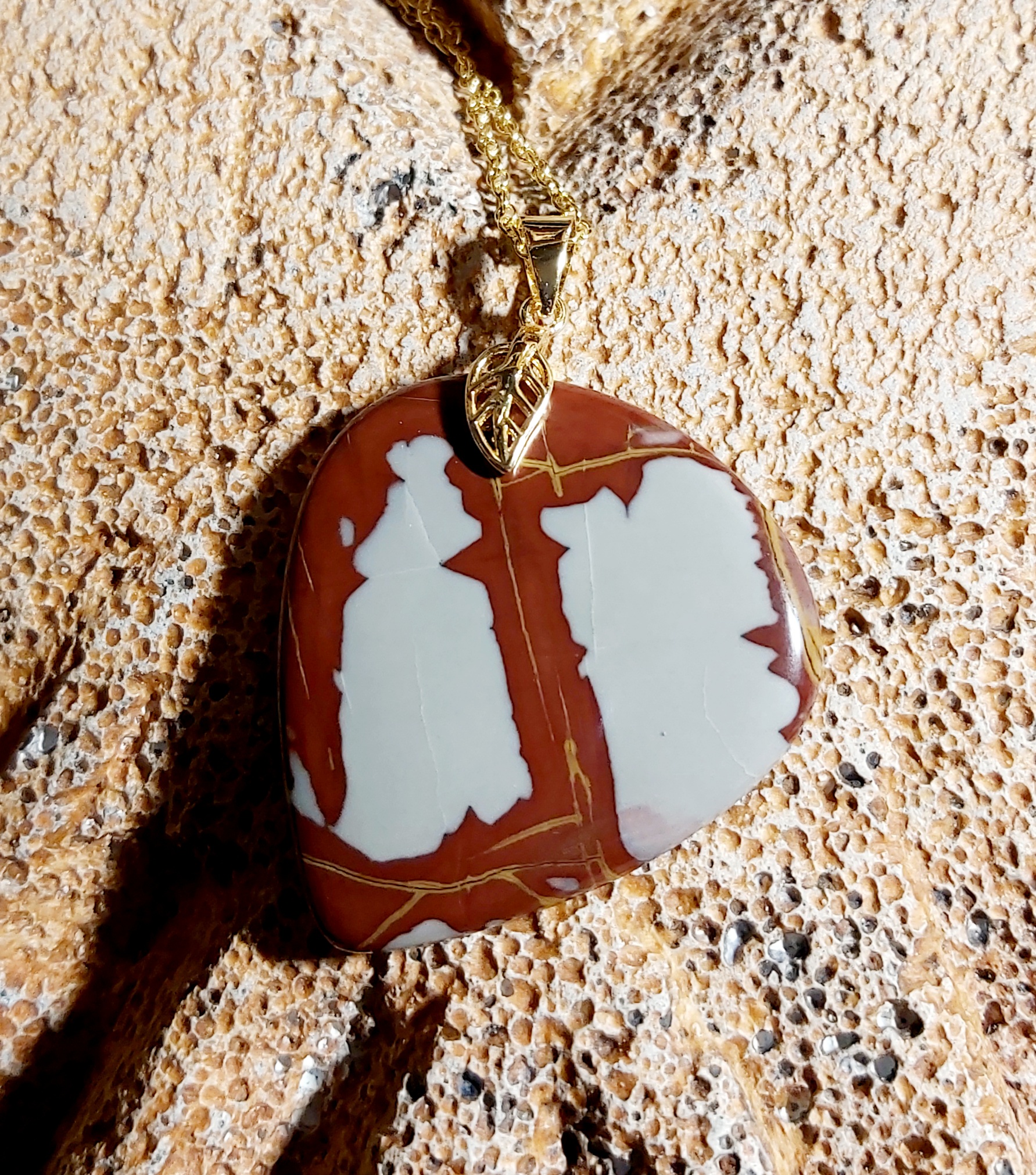pendentif en jaspe Noreena