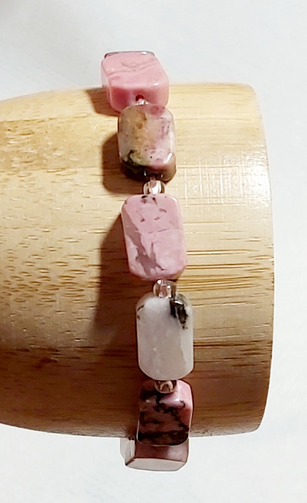 Bracelet en Rhodochrosite