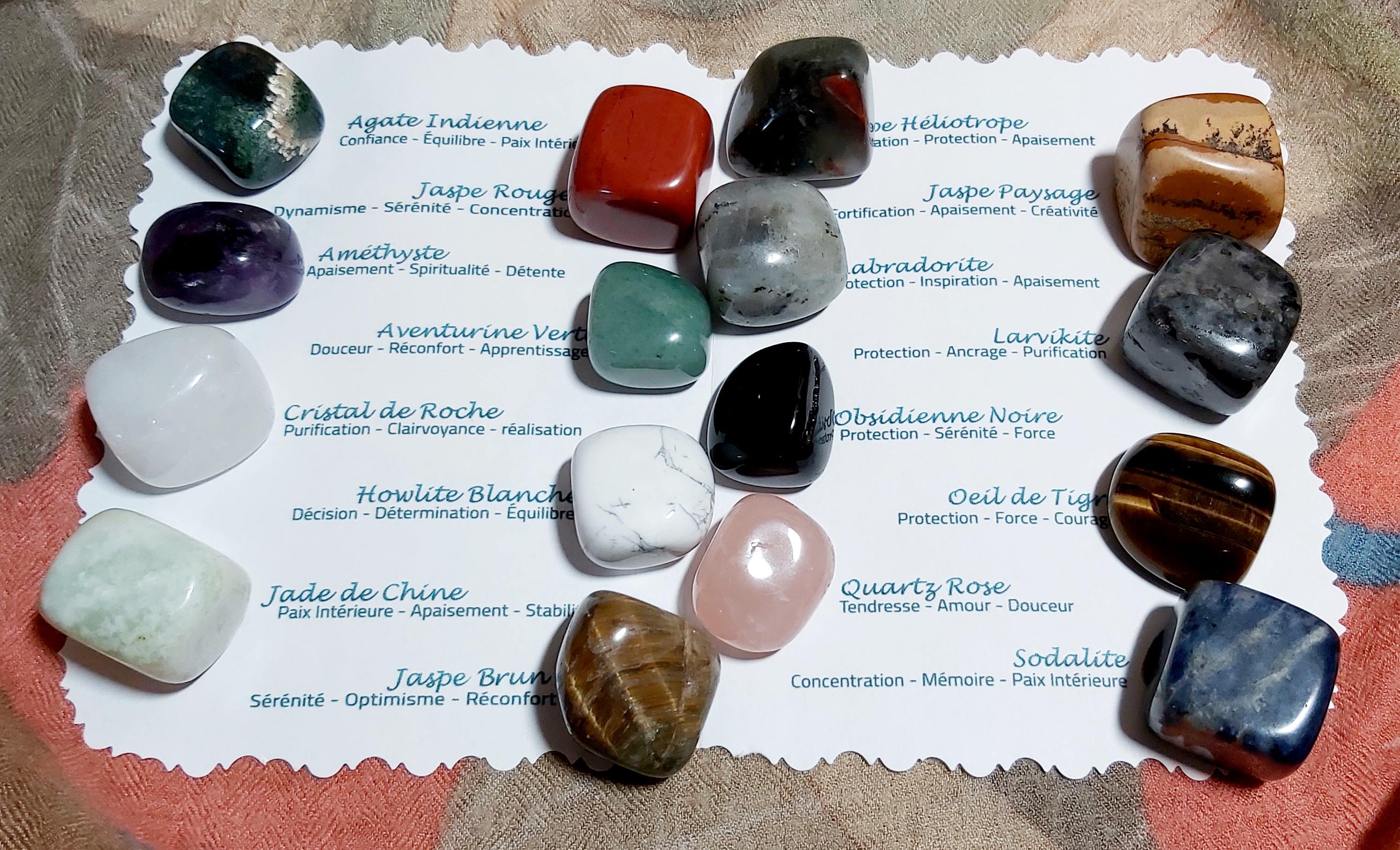 Pochon découverte "mes premières pierres"